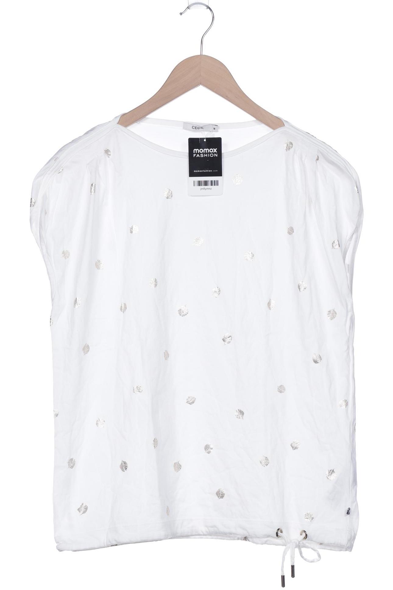 

Cecil Damen T-Shirt, weiß, Gr. 38
