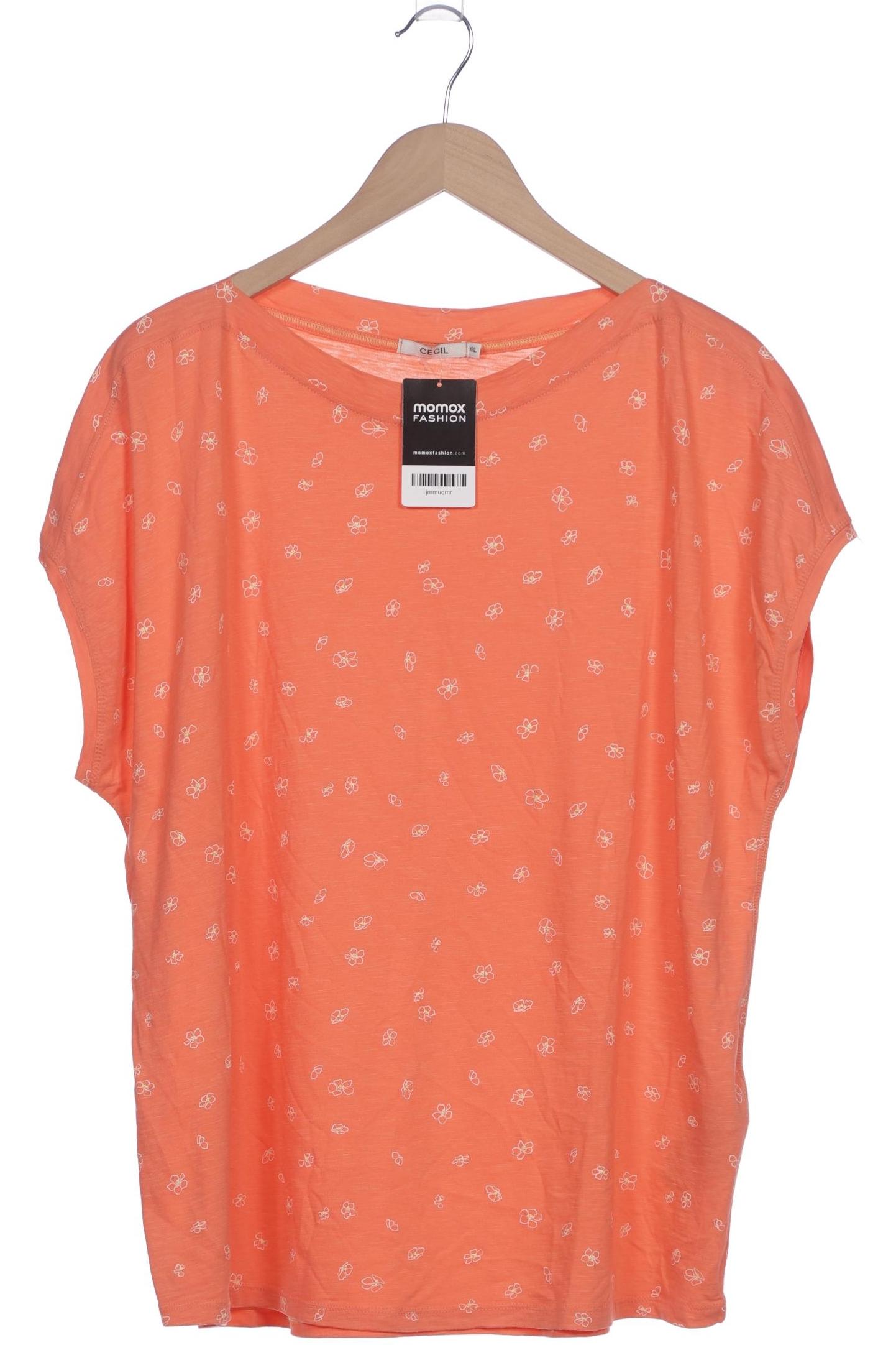

Cecil Damen T-Shirt, orange, Gr. 46