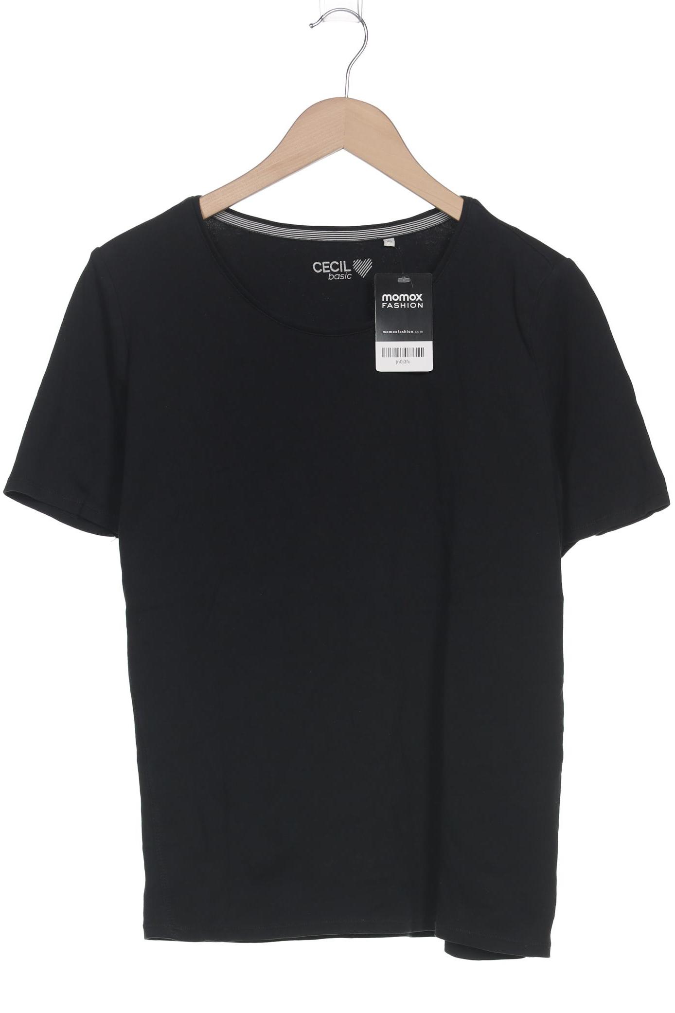 

Cecil Damen T-Shirt, schwarz, Gr. 44