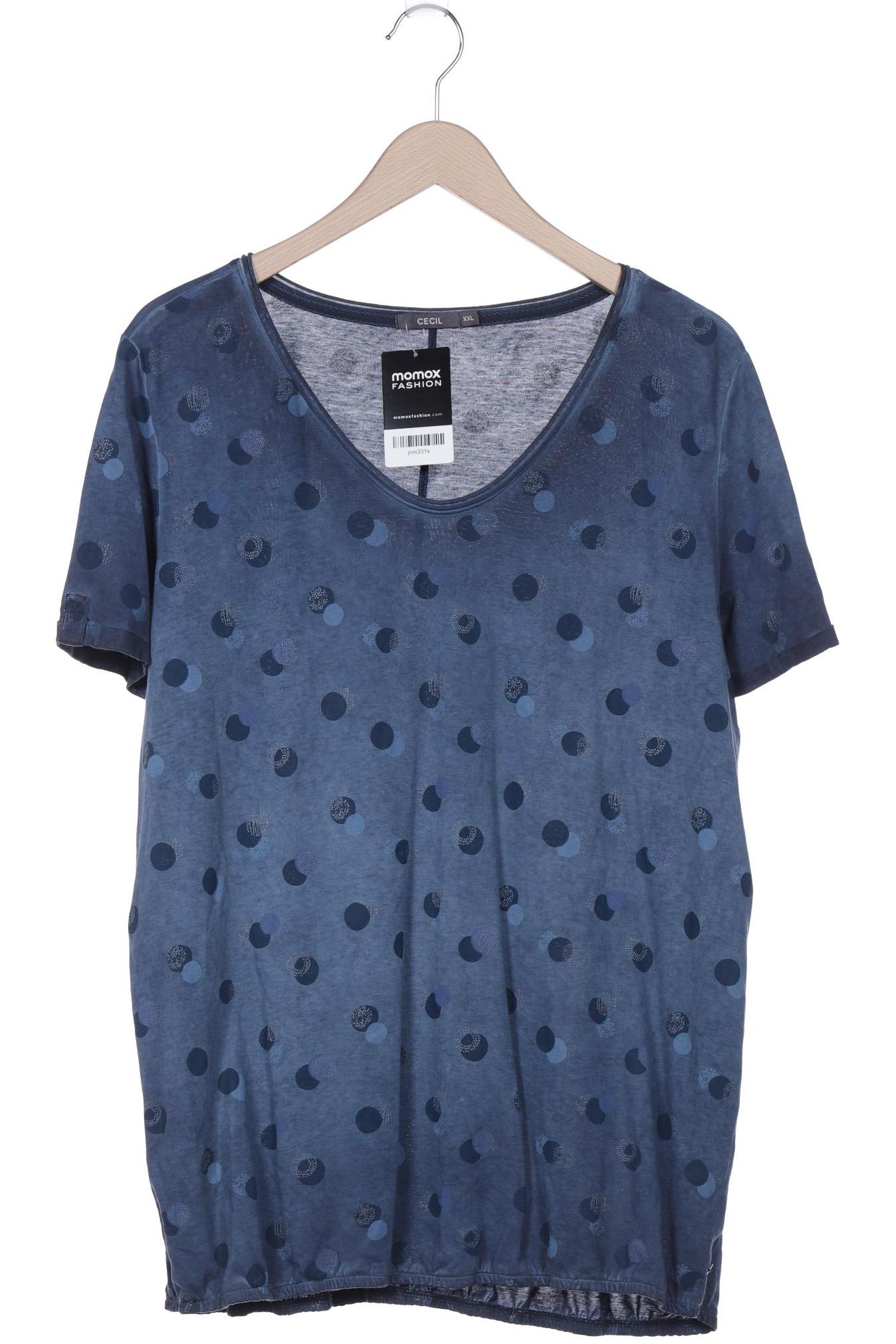 

Cecil Damen T-Shirt, marineblau, Gr. 46