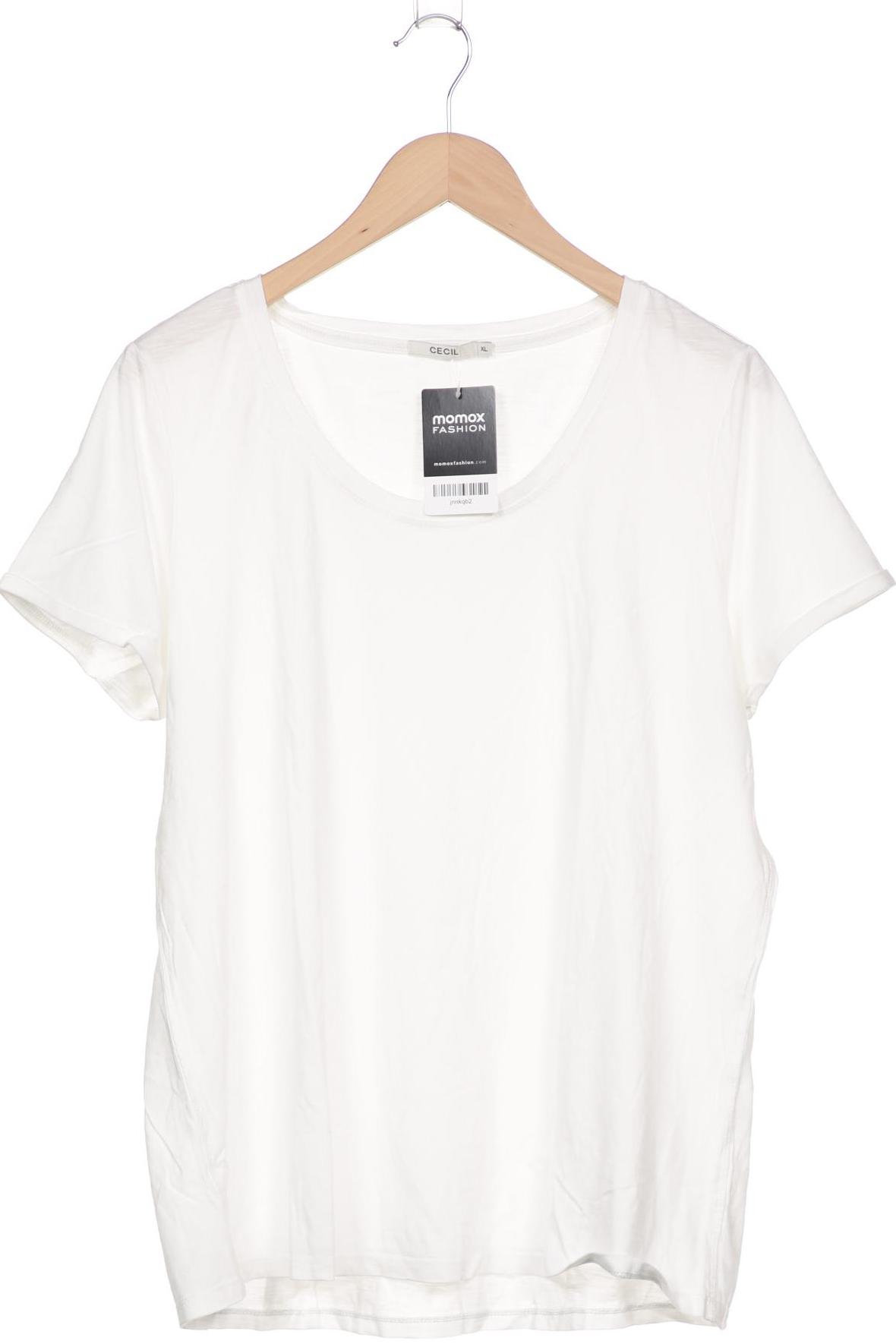 

CECIL Damen T-Shirt, weiß