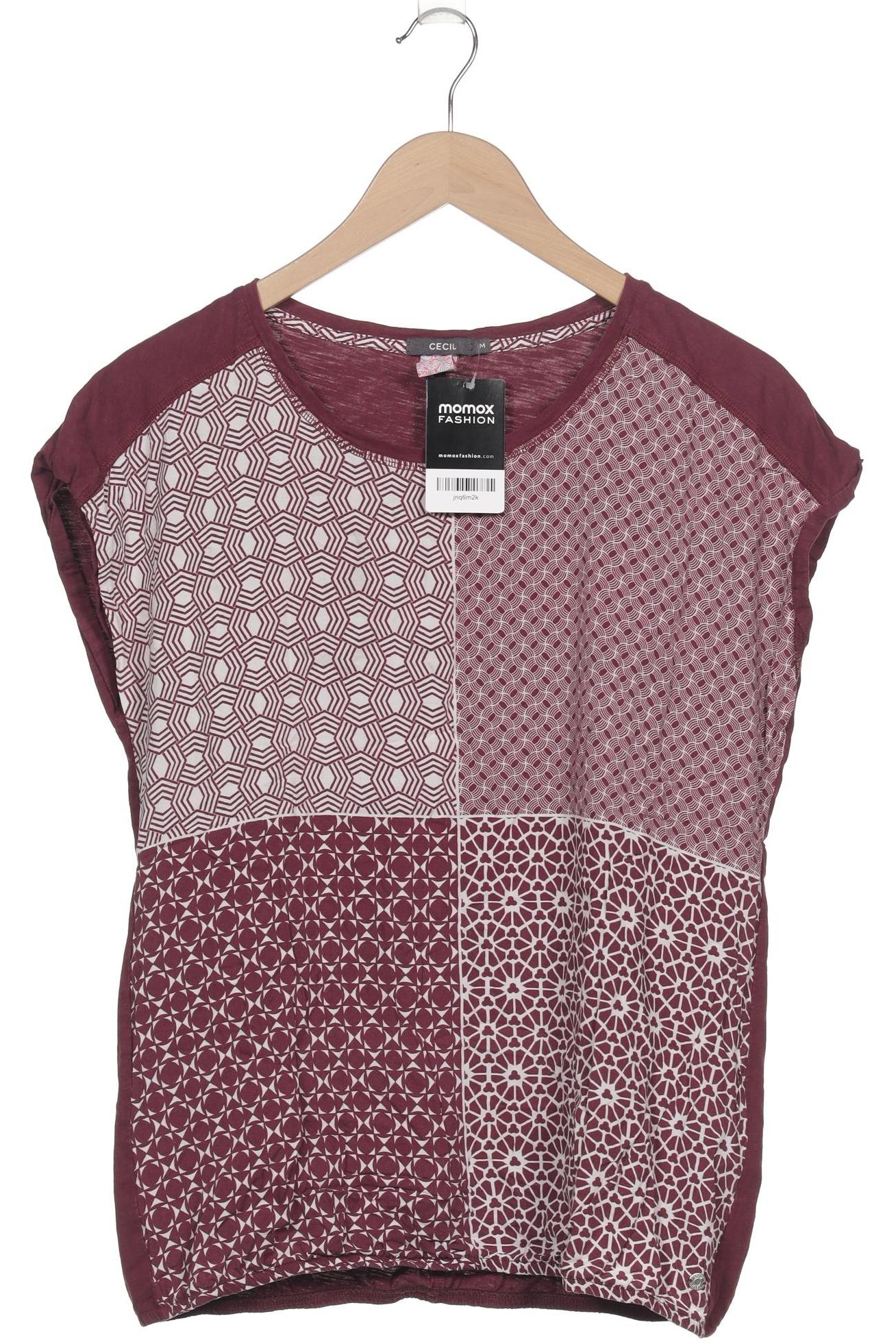 

Cecil Damen T-Shirt, bordeaux, Gr. 38