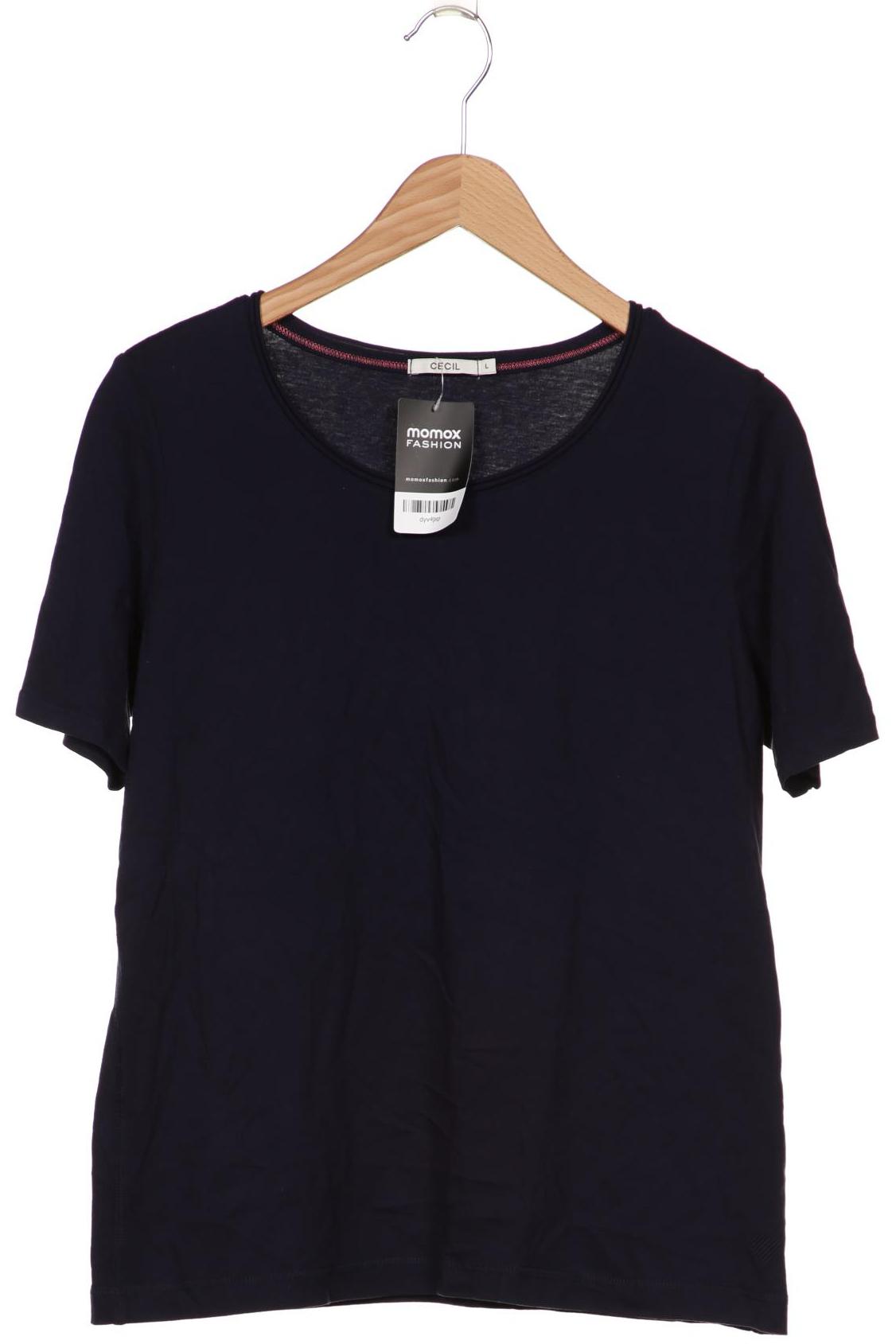 

CECIL Damen T-Shirt, marineblau