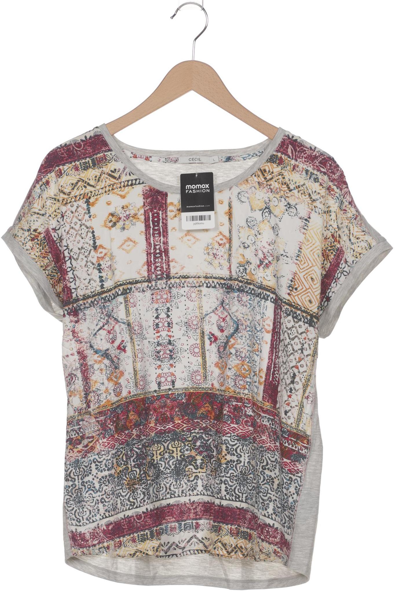 

Cecil Damen T-Shirt, grau, Gr. 42