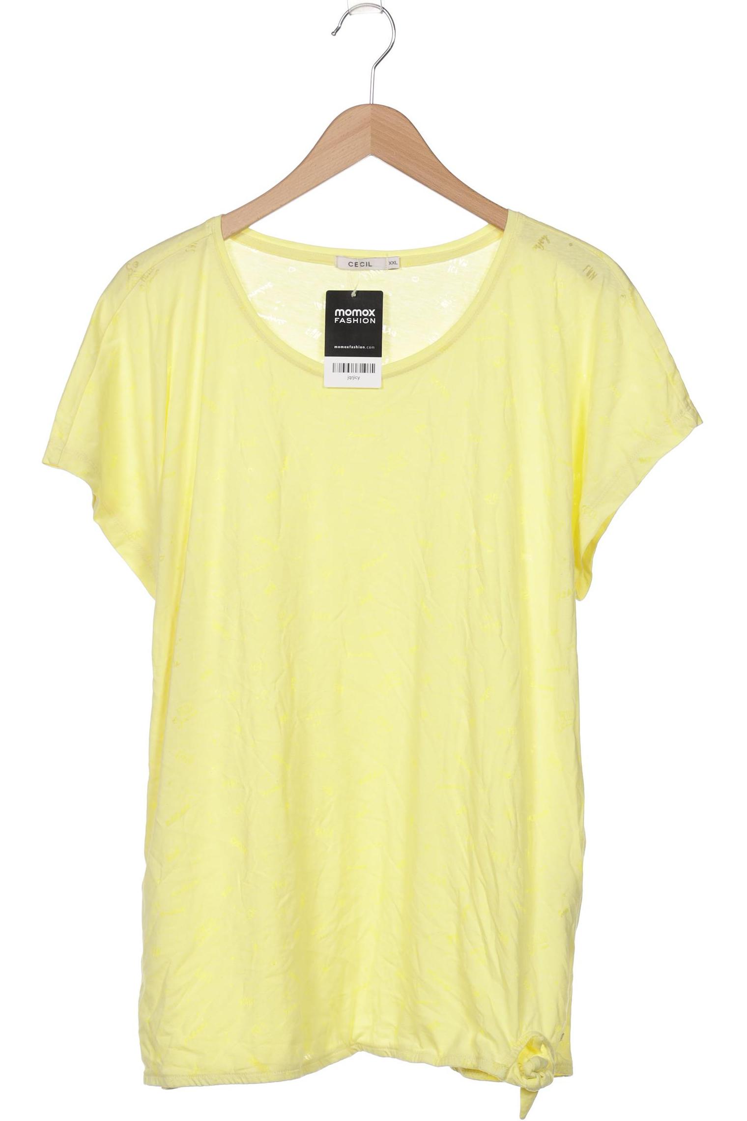 

Cecil Damen T-Shirt, gelb, Gr. 46