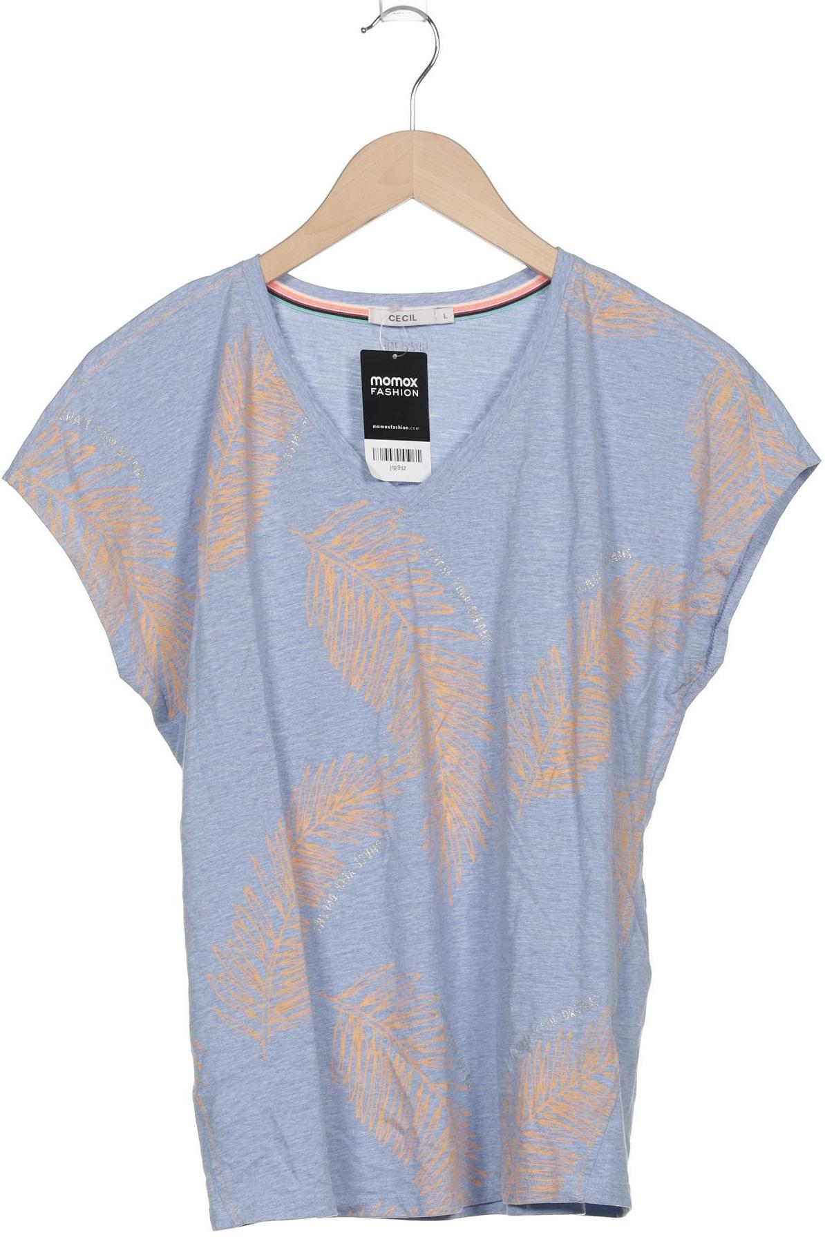 

Cecil Damen T-Shirt, hellblau, Gr. 42