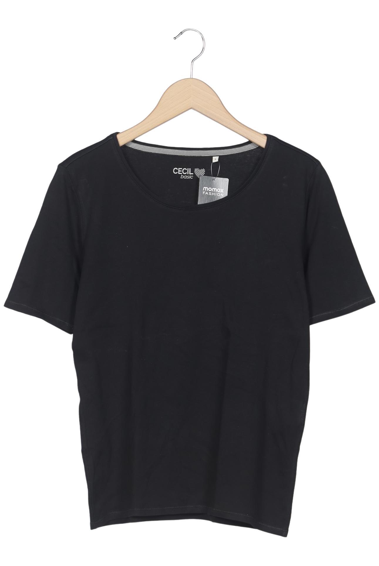 

Cecil Damen T-Shirt, schwarz, Gr. 42