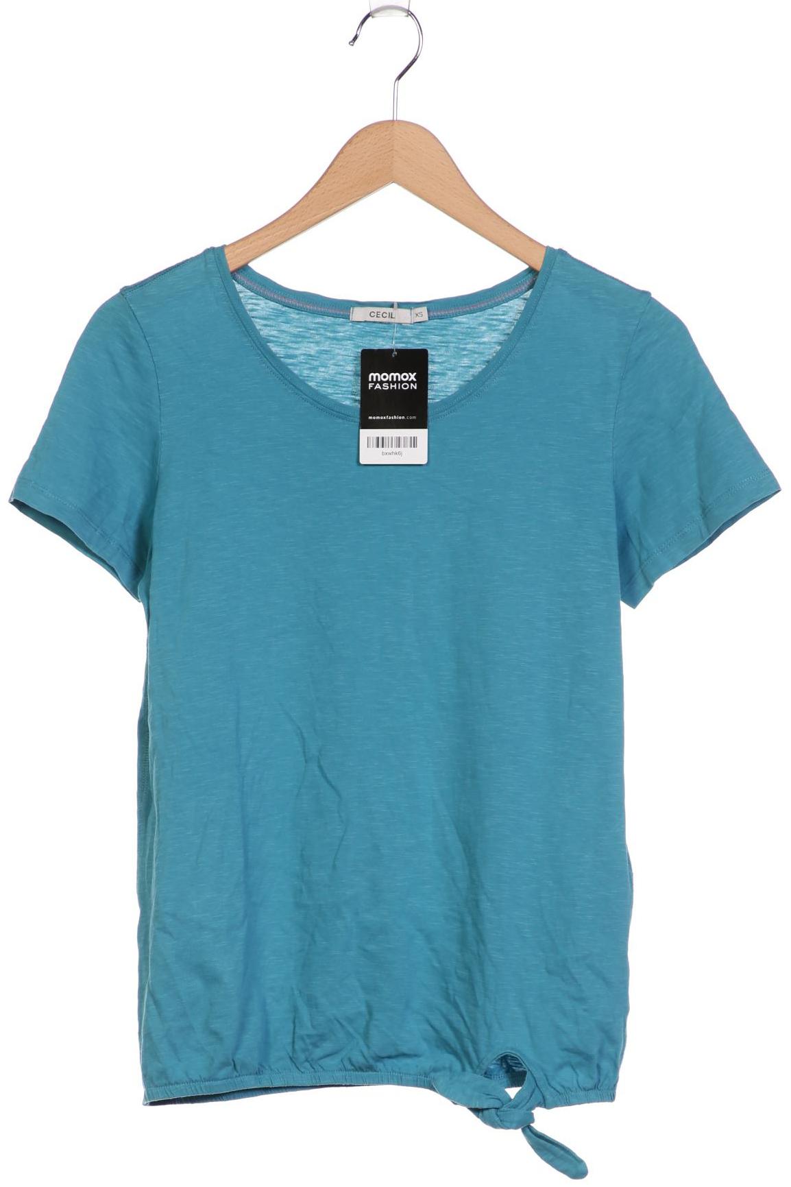 

Cecil Damen T-Shirt, blau, Gr. 34
