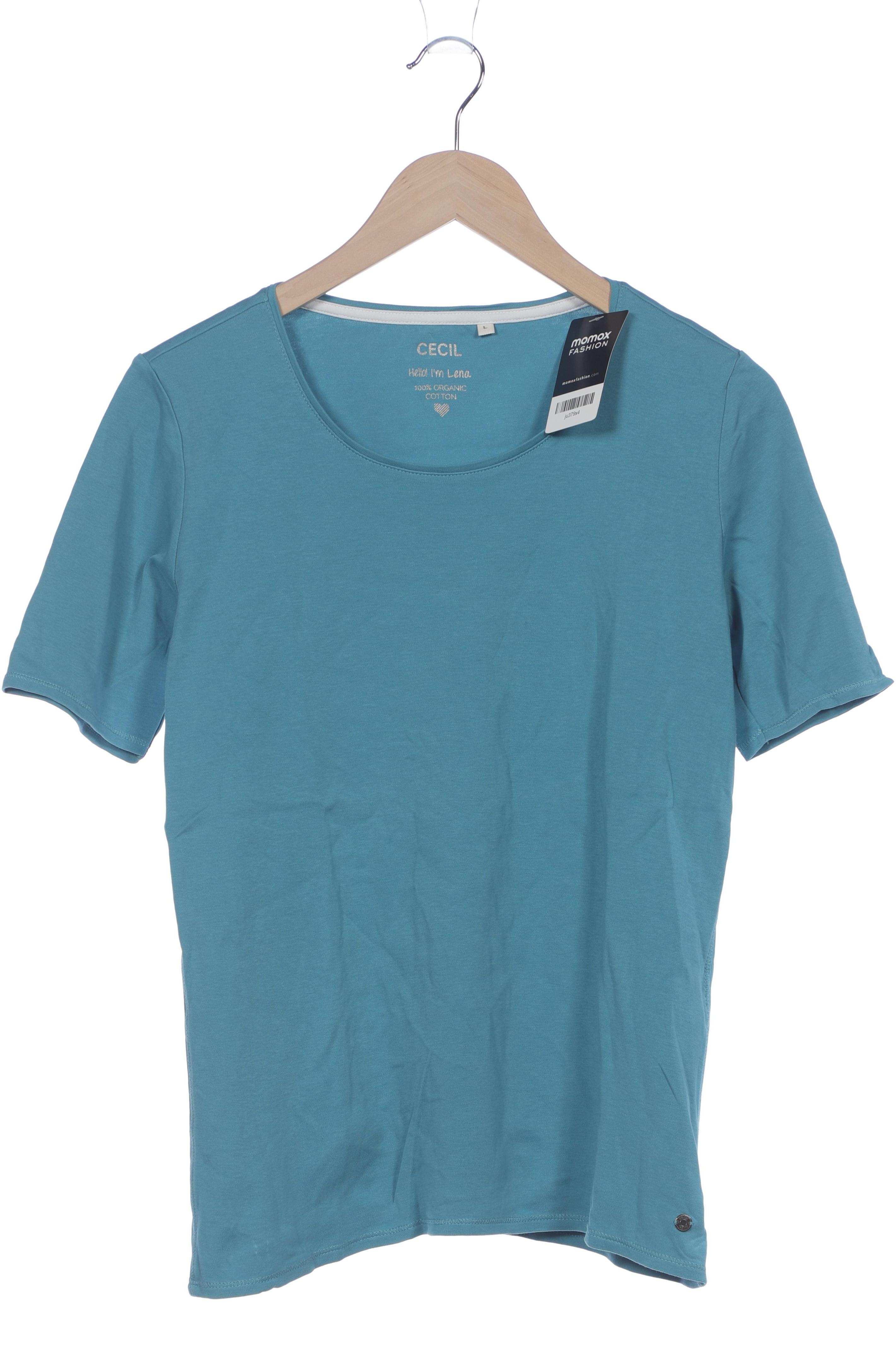 

Cecil Damen T-Shirt, blau, Gr. 42