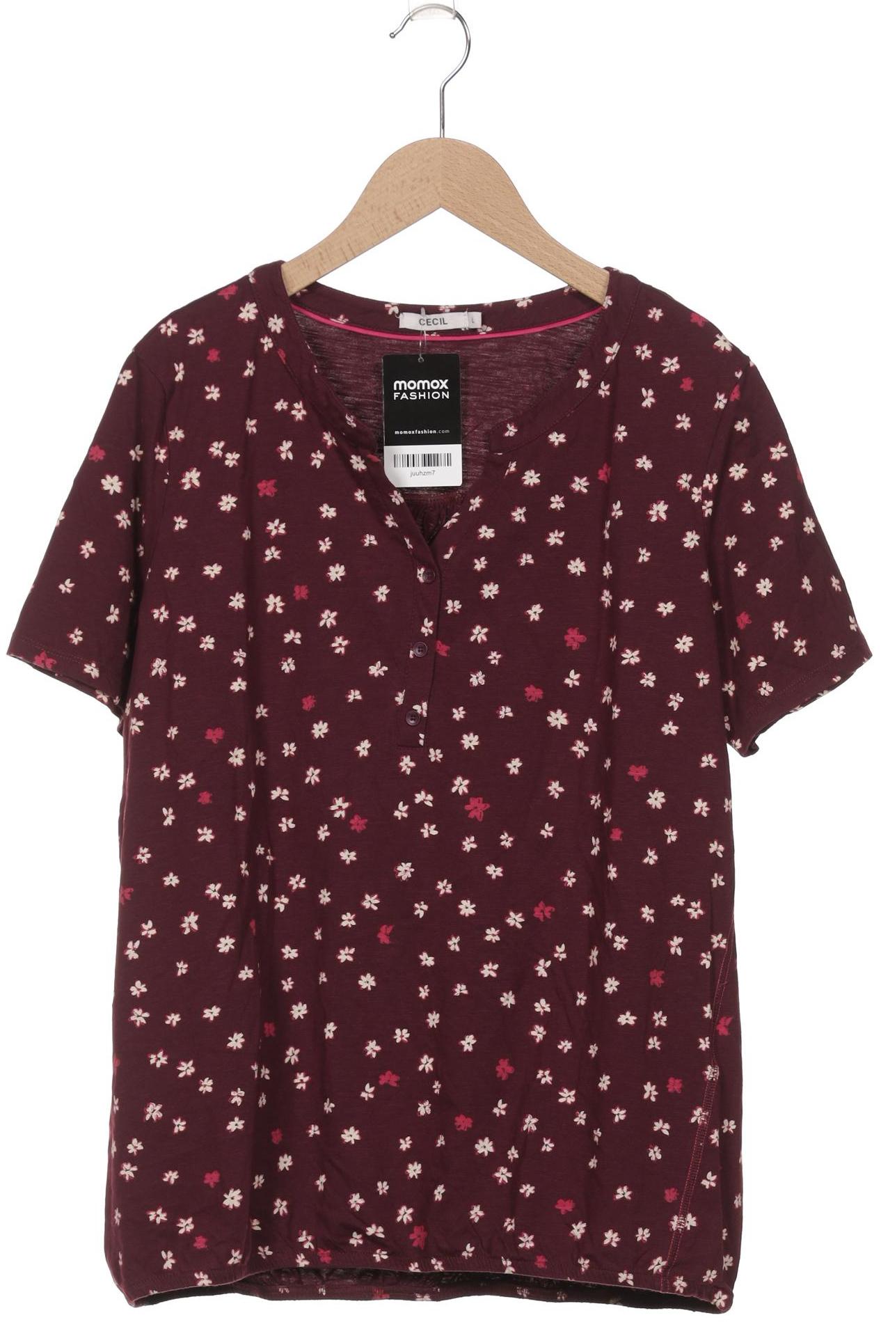 

Cecil Damen T-Shirt, bordeaux, Gr. 42