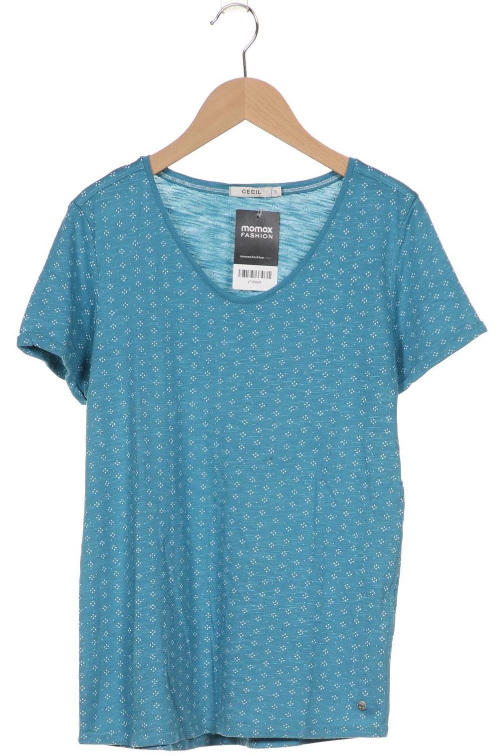 

Cecil Damen T-Shirt, blau, Gr. 36