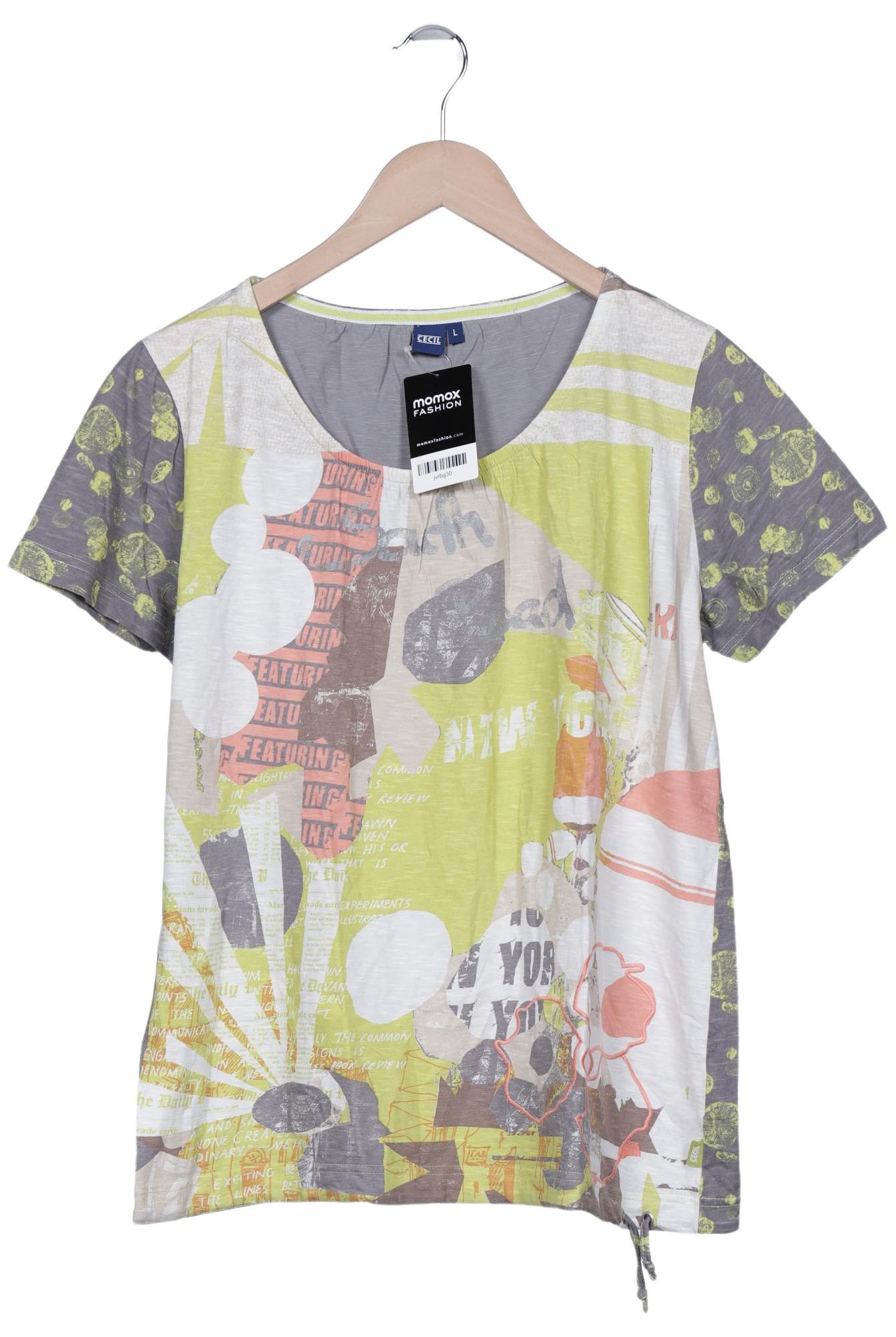 

Cecil Damen T-Shirt, grau, Gr. 42