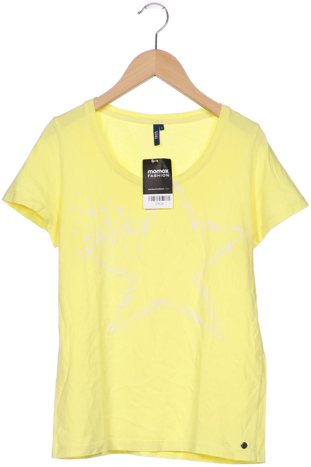 

CECIL Damen T-Shirt, gelb