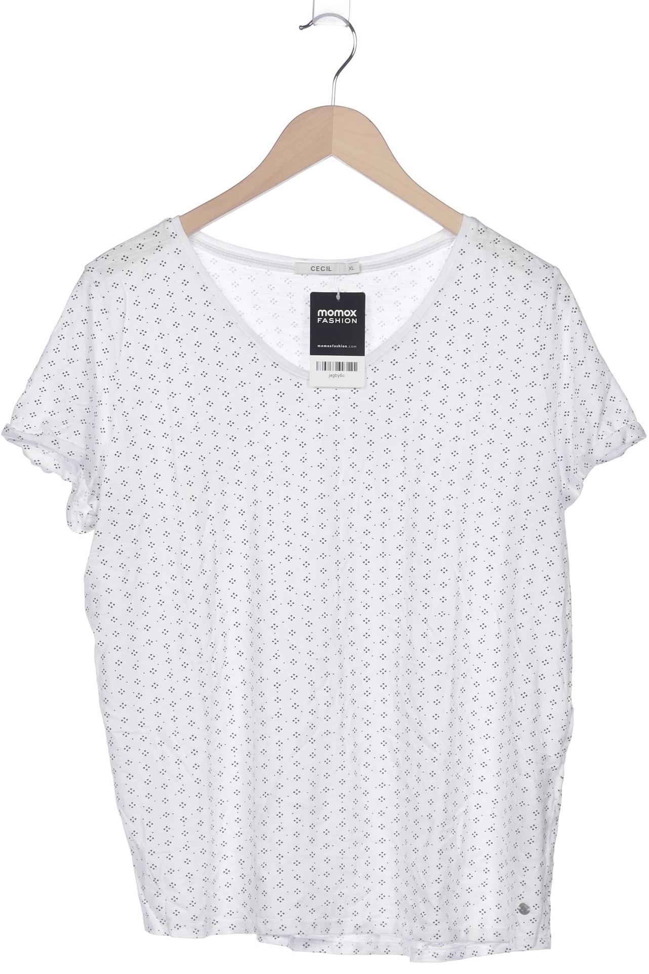 

Cecil Damen T-Shirt, weiß, Gr. 44