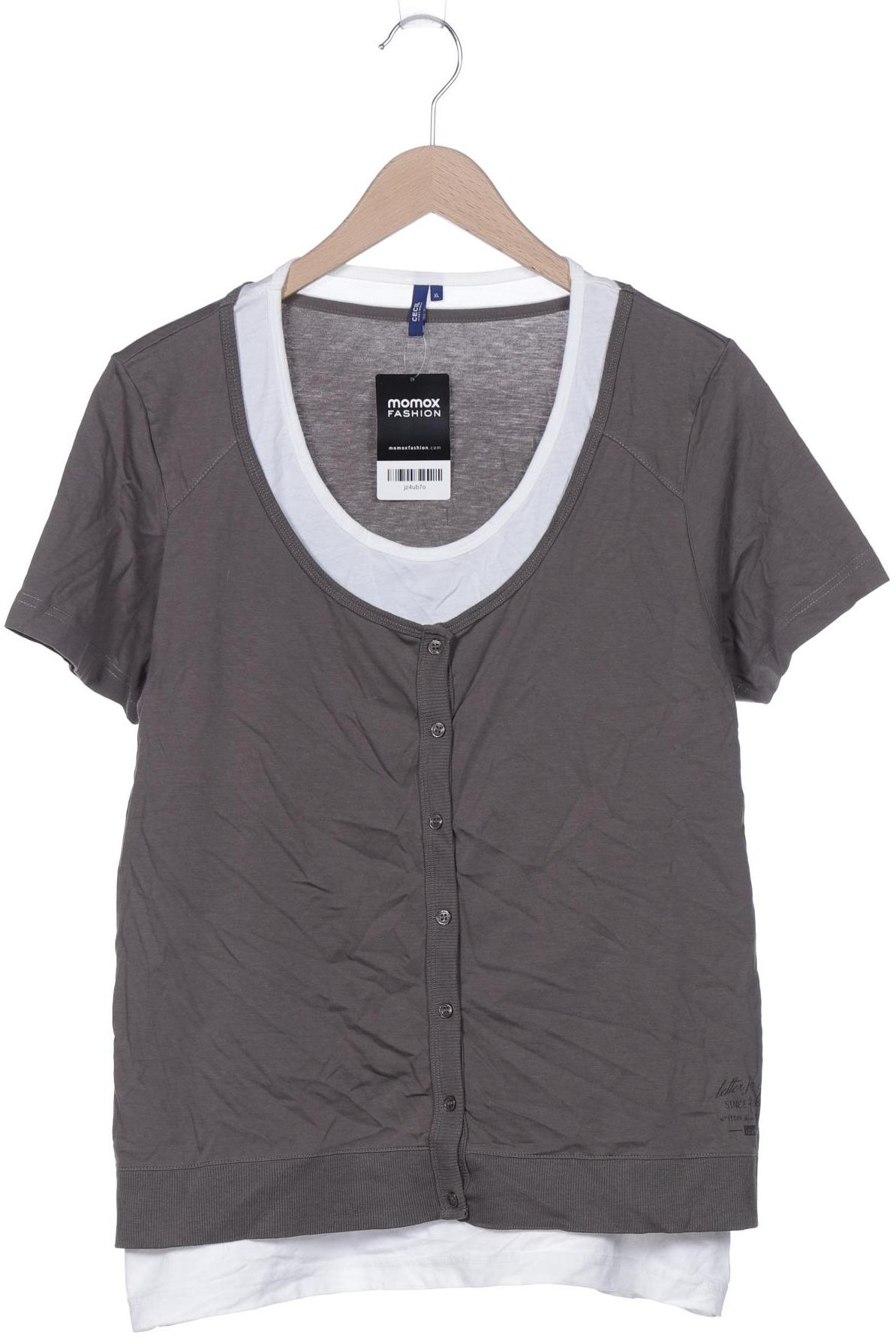 

Cecil Damen T-Shirt, grau, Gr. 44