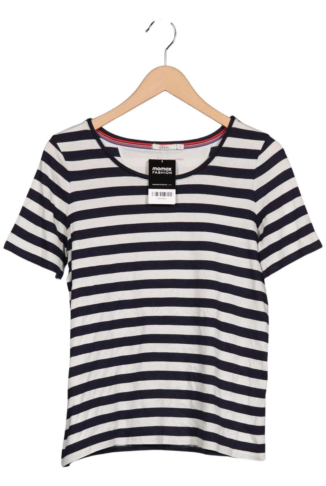 

Cecil Damen T-Shirt, marineblau, Gr. 36
