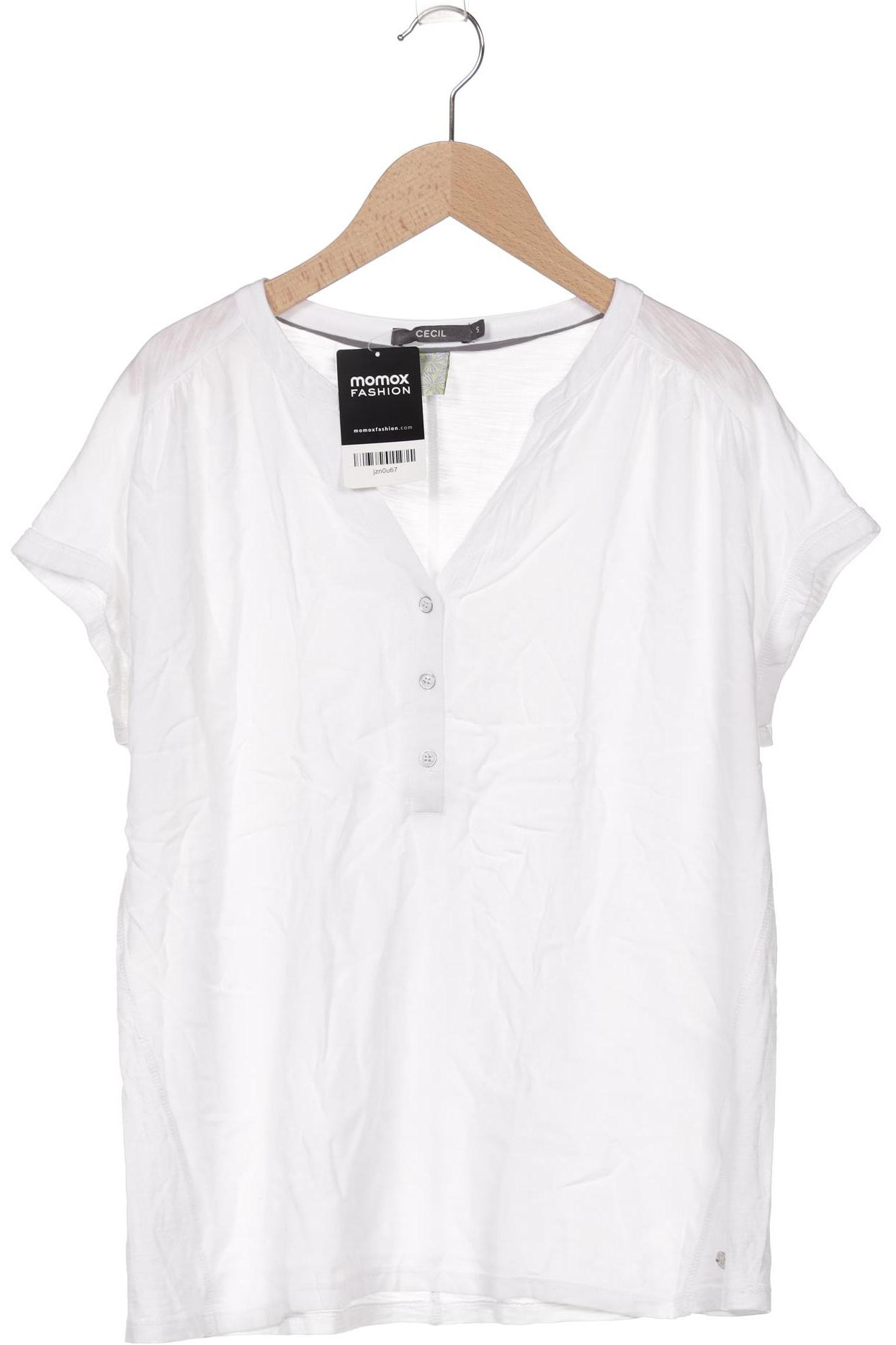 

Cecil Damen T-Shirt, weiß, Gr. 36
