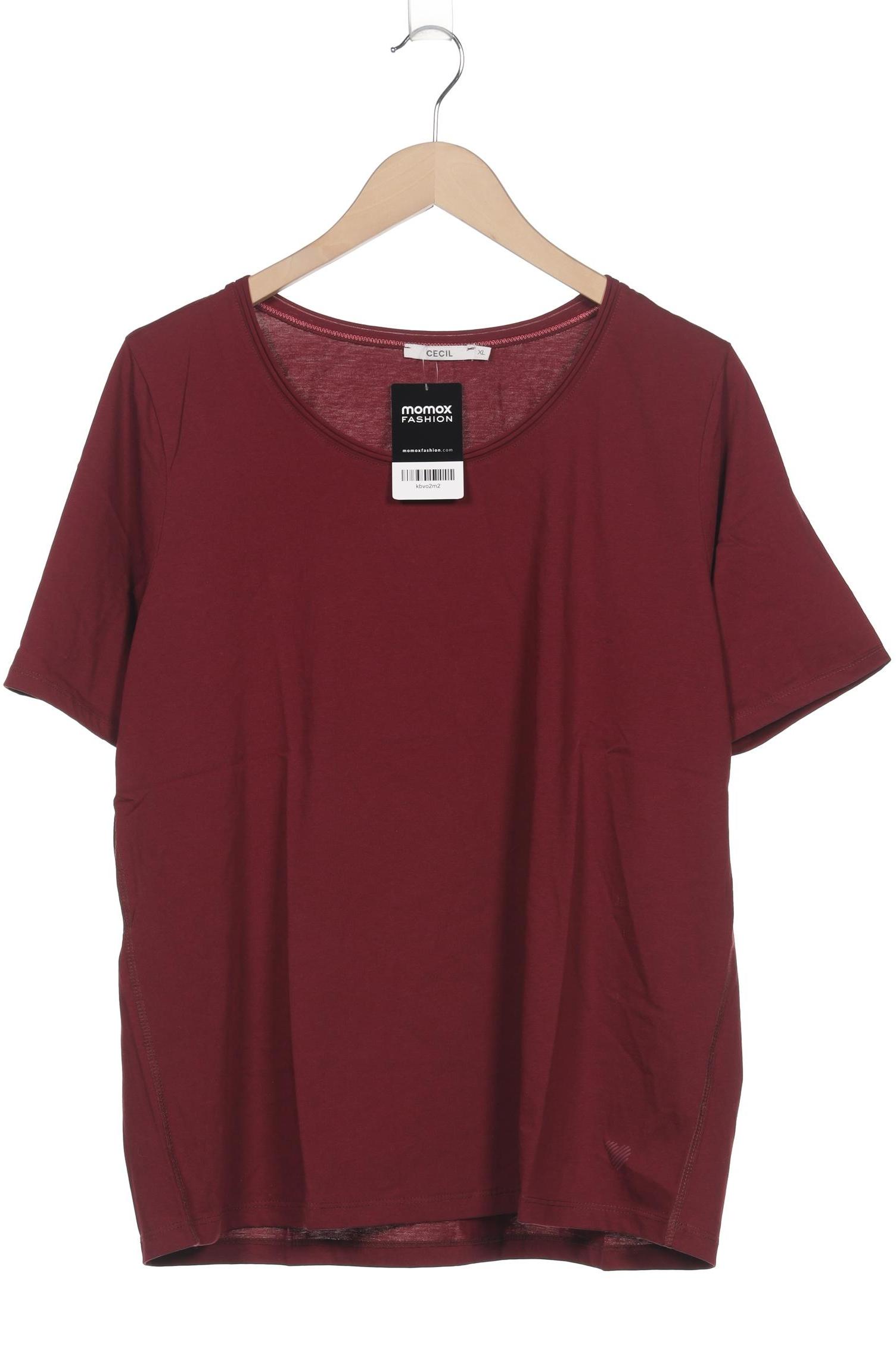 

Cecil Damen T-Shirt, bordeaux, Gr. 44