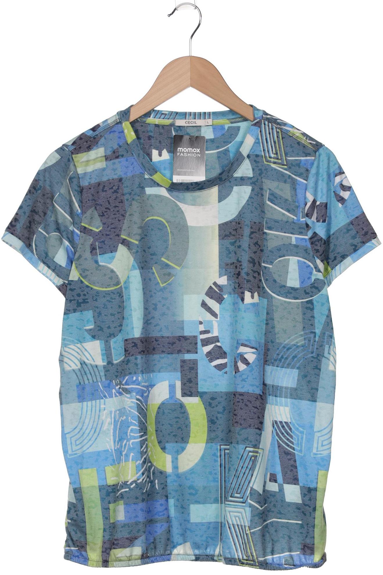

CECIL Damen T-Shirt, blau
