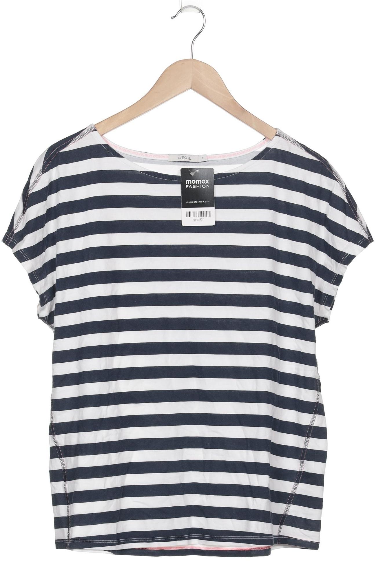 

Cecil Damen T-Shirt, marineblau, Gr. 42