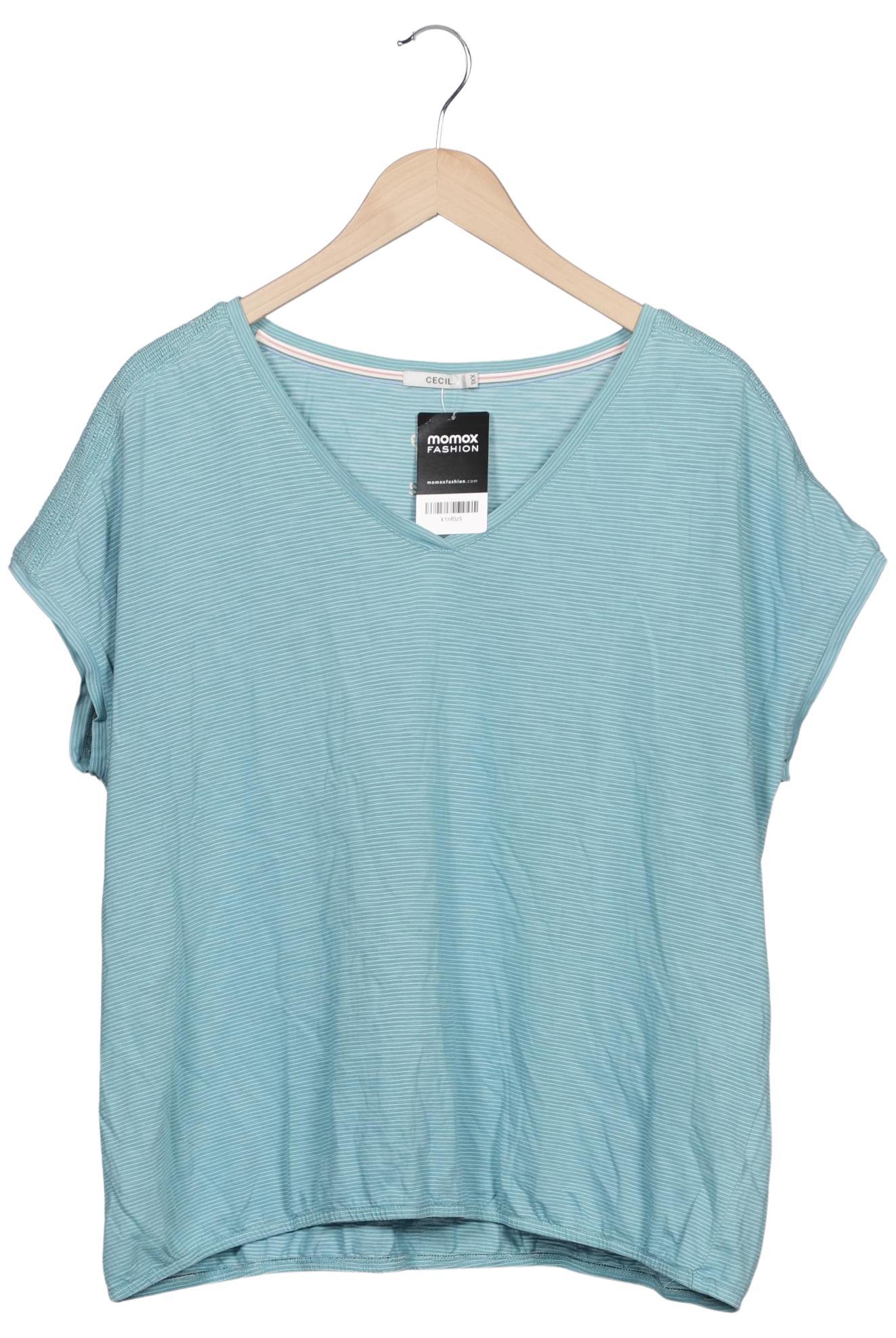 

Cecil Damen T-Shirt, blau, Gr. 46