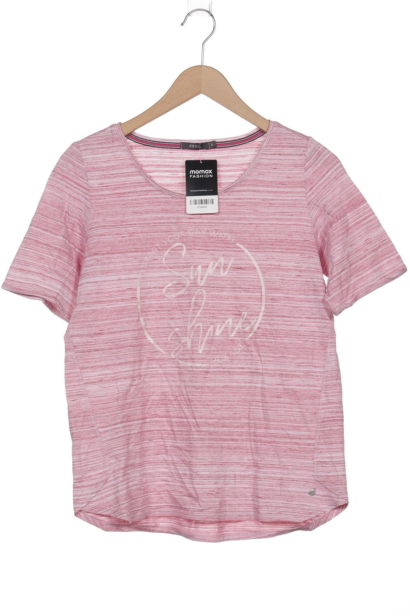 Thumbnail - Cecil Damen T-Shirt, pink, Gr. 36