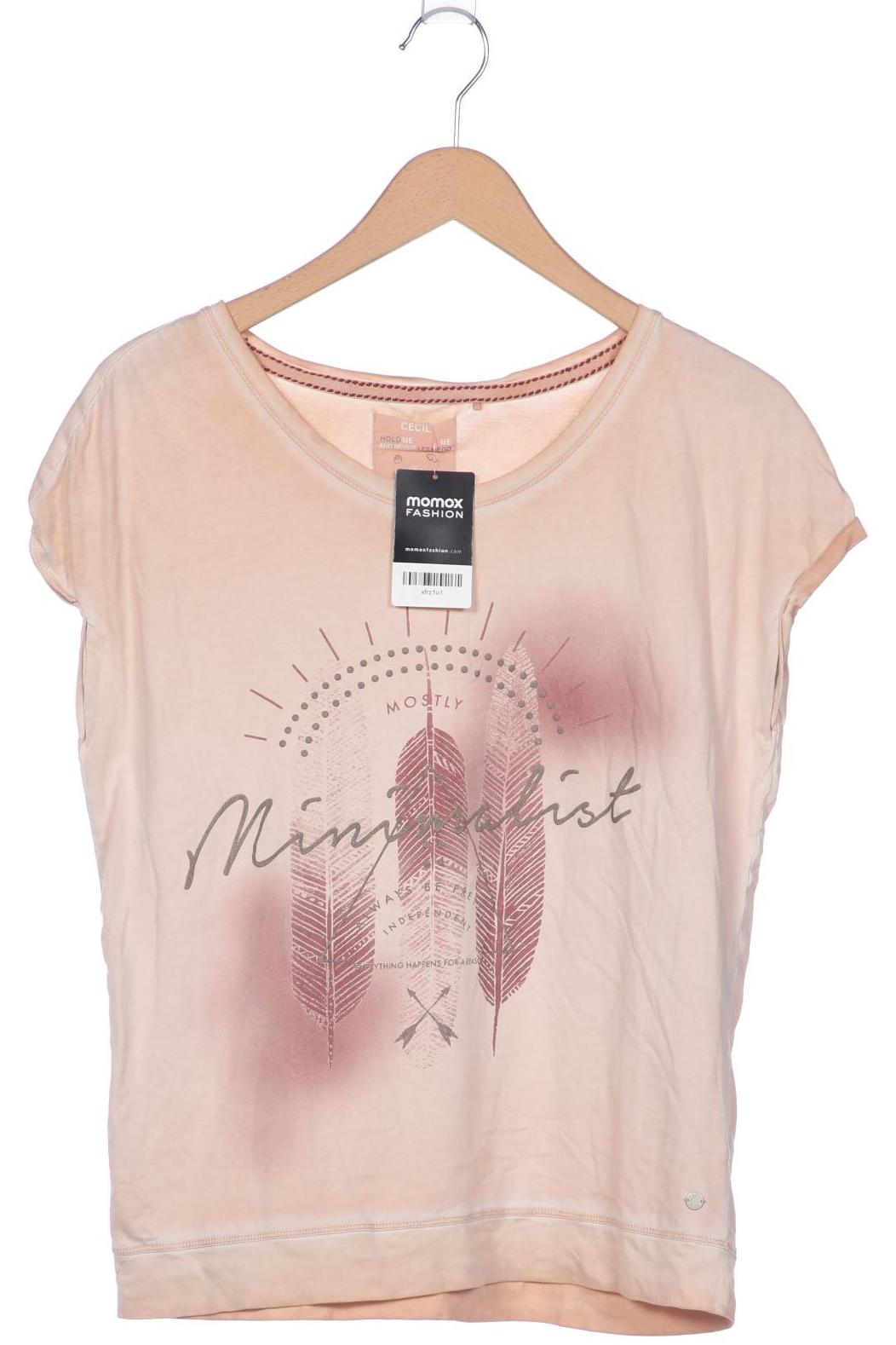 

Cecil Damen T-Shirt, beige, Gr. 36