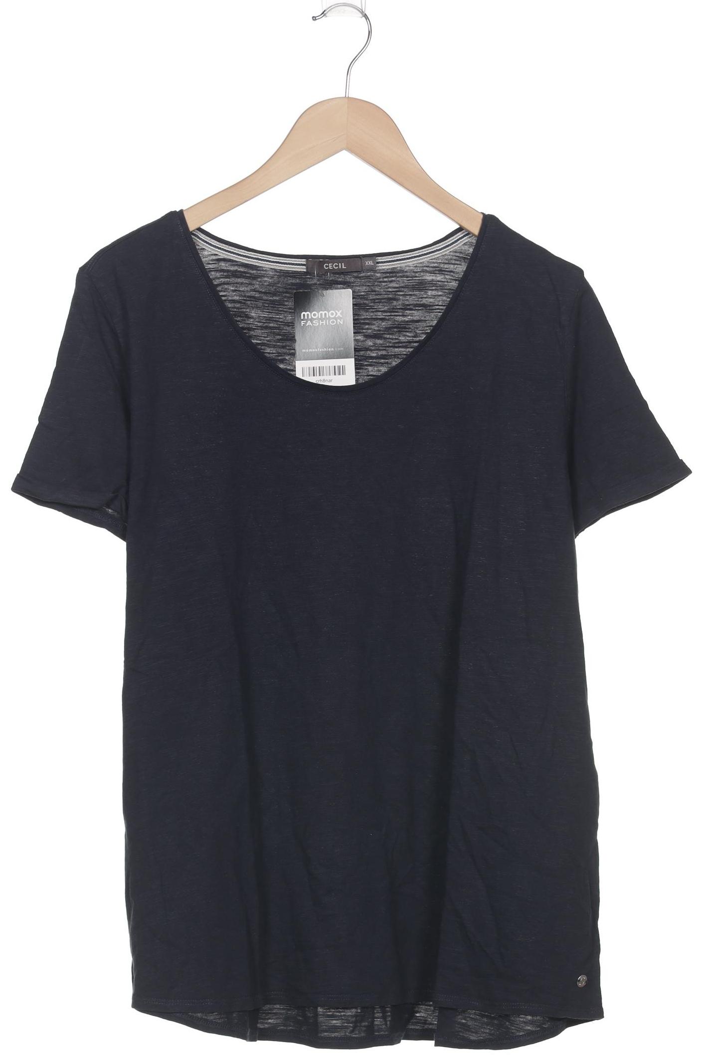 

Cecil Damen T-Shirt, marineblau, Gr. 46