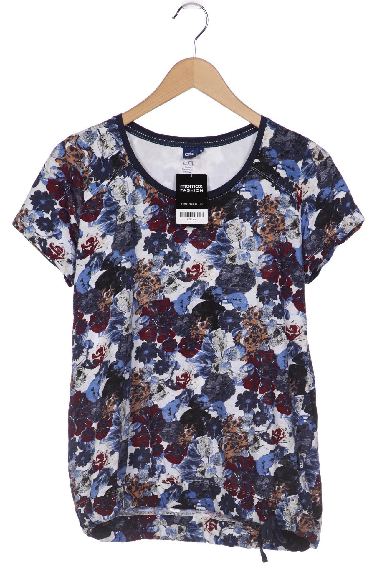 

CECIL Damen T-Shirt, marineblau