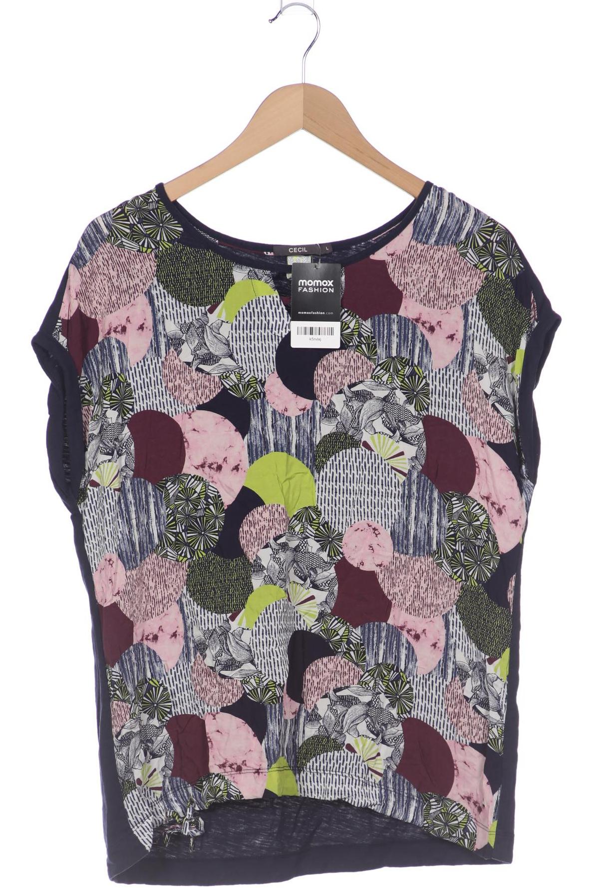 

Cecil Damen T-Shirt, mehrfarbig, Gr. 42