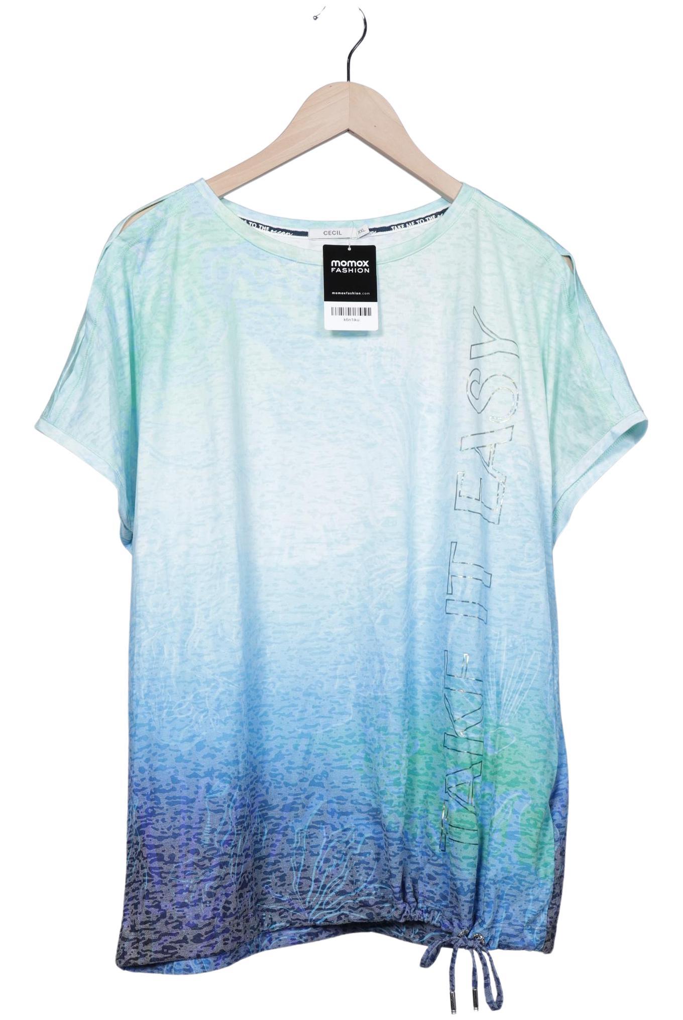 

Cecil Damen T-Shirt, mehrfarbig, Gr. 46