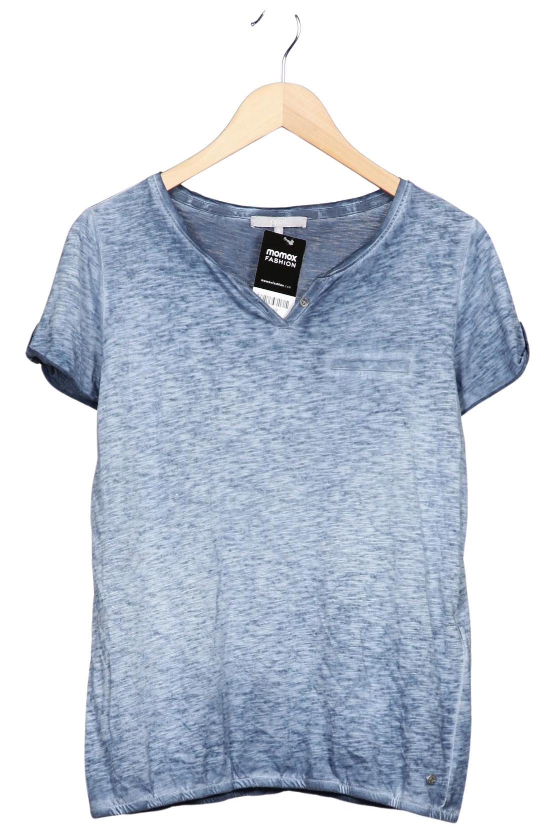 

Cecil Damen T-Shirt, hellblau, Gr. 36