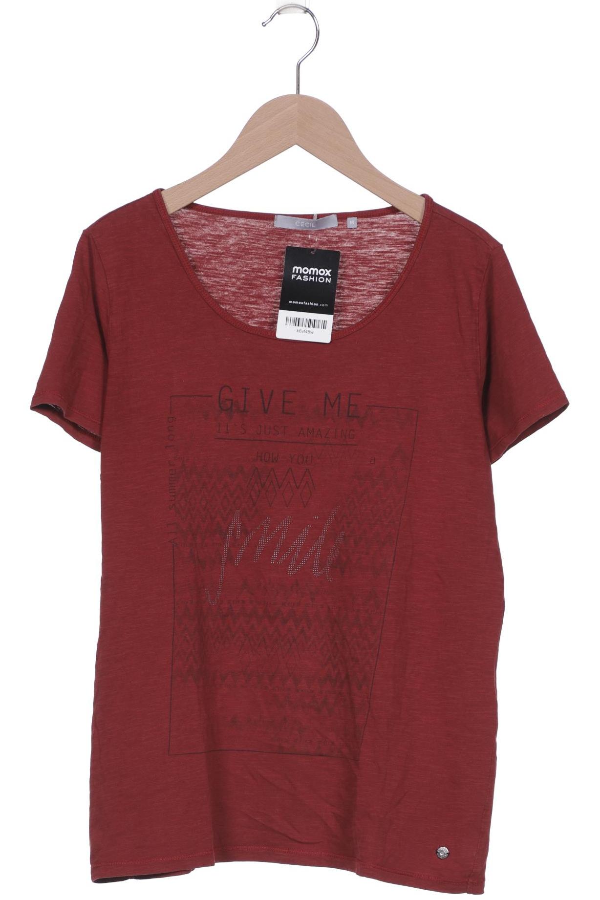 

CECIL Damen T-Shirt, bordeaux