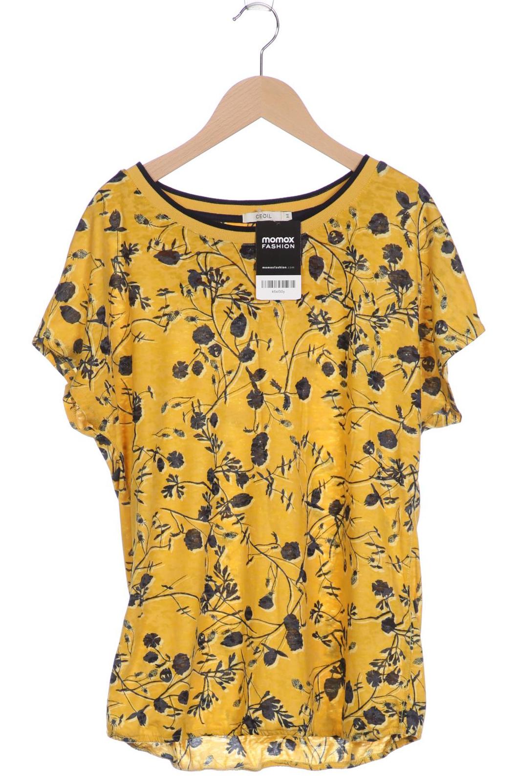 

CECIL Damen T-Shirt, gelb