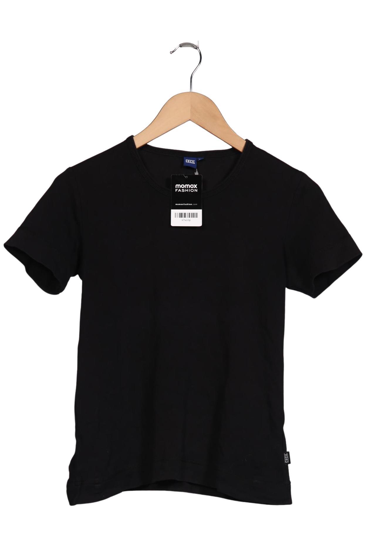 

Cecil Damen T-Shirt, schwarz, Gr. 38