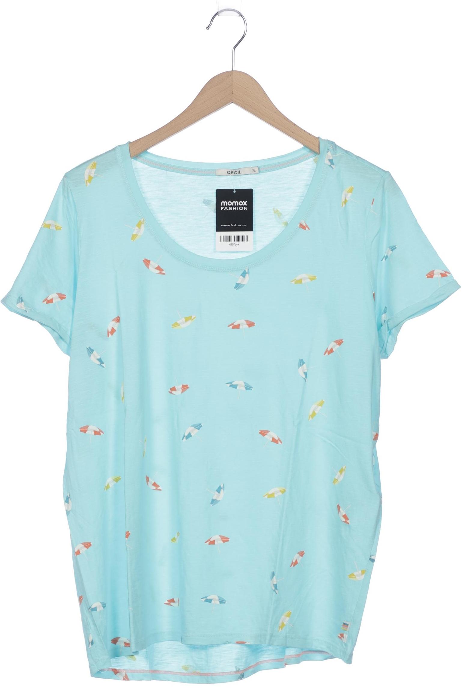 

Cecil Damen T-Shirt, hellblau, Gr. 44