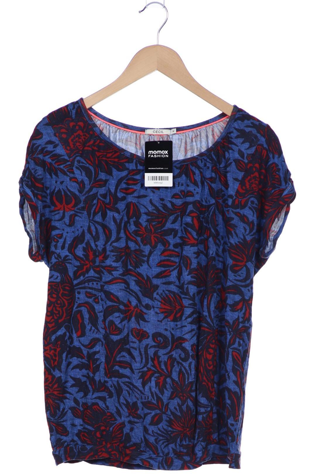 

Cecil Damen T-Shirt, blau, Gr. 38