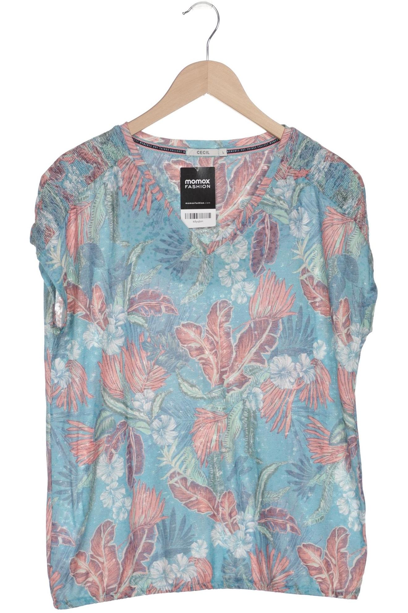 

Cecil Damen T-Shirt, mehrfarbig, Gr. 42