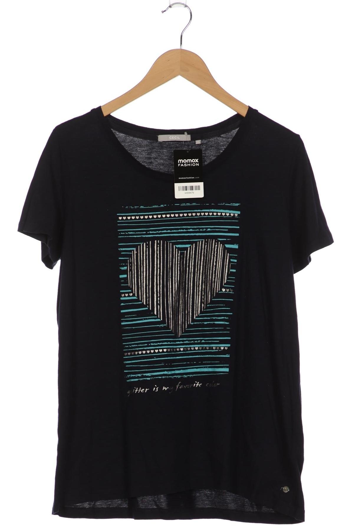 

Cecil Damen T-Shirt, marineblau, Gr. 44