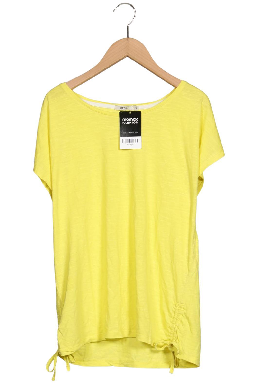

Cecil Damen T-Shirt, gelb, Gr. 36
