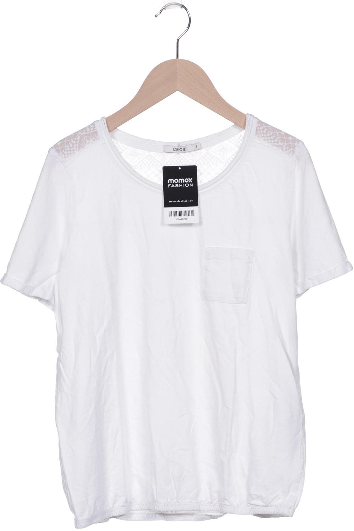 

CECIL Damen T-Shirt, weiß