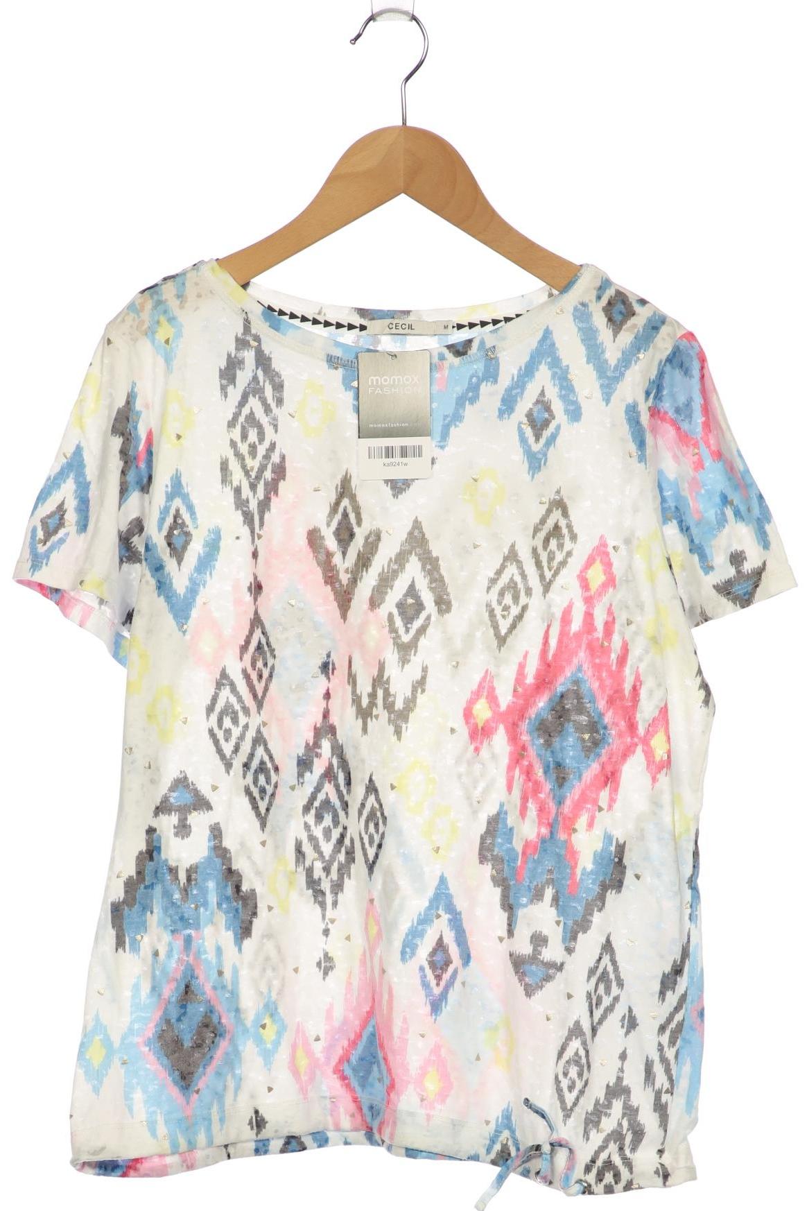 

Cecil Damen T-Shirt, weiß, Gr. 38