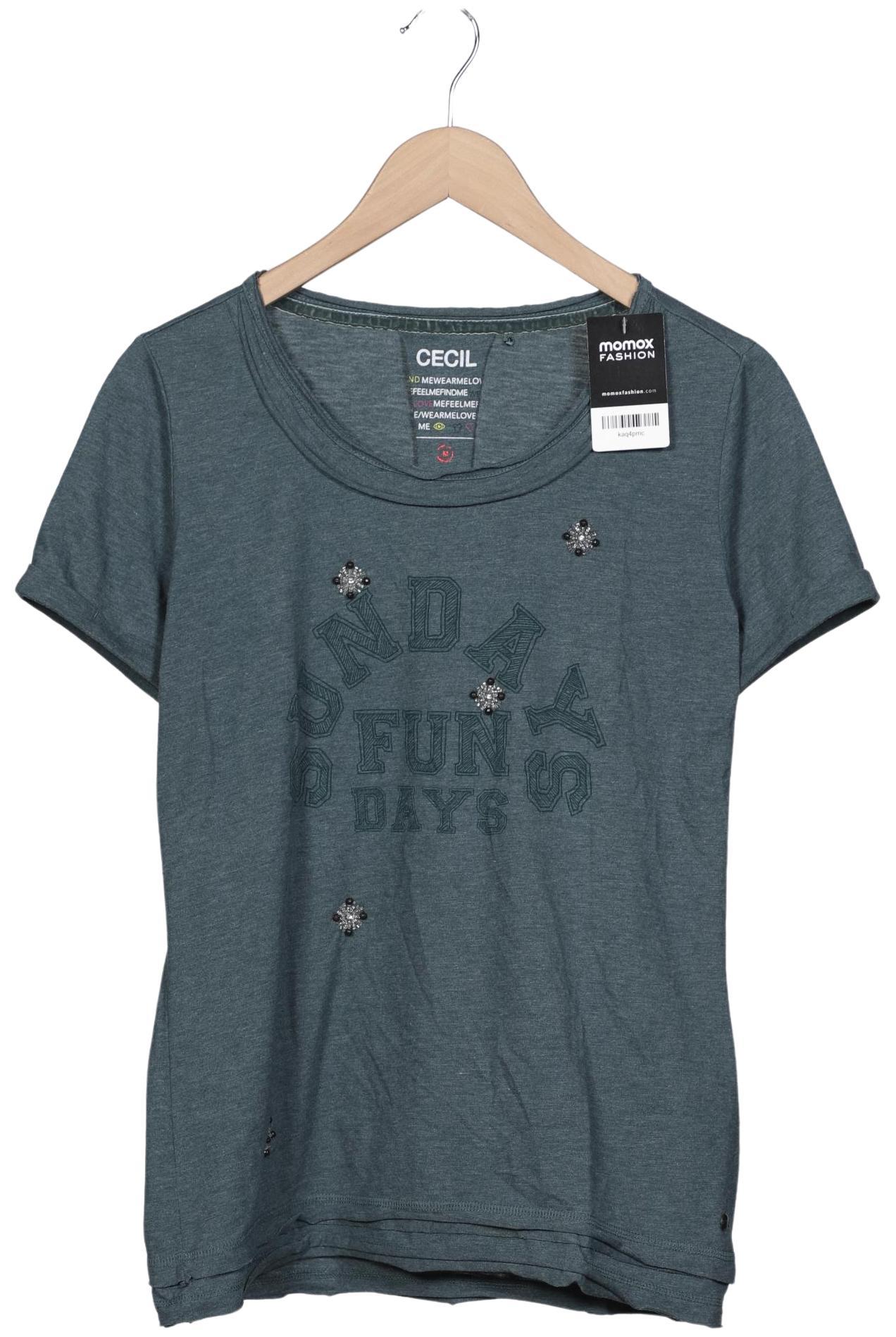 

Cecil Damen T-Shirt, türkis, Gr. 38