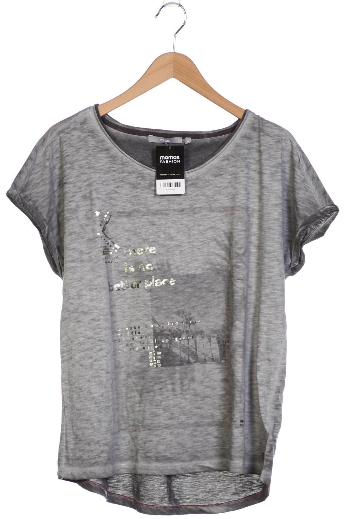 

Cecil Damen T-Shirt, grau, Gr. 38