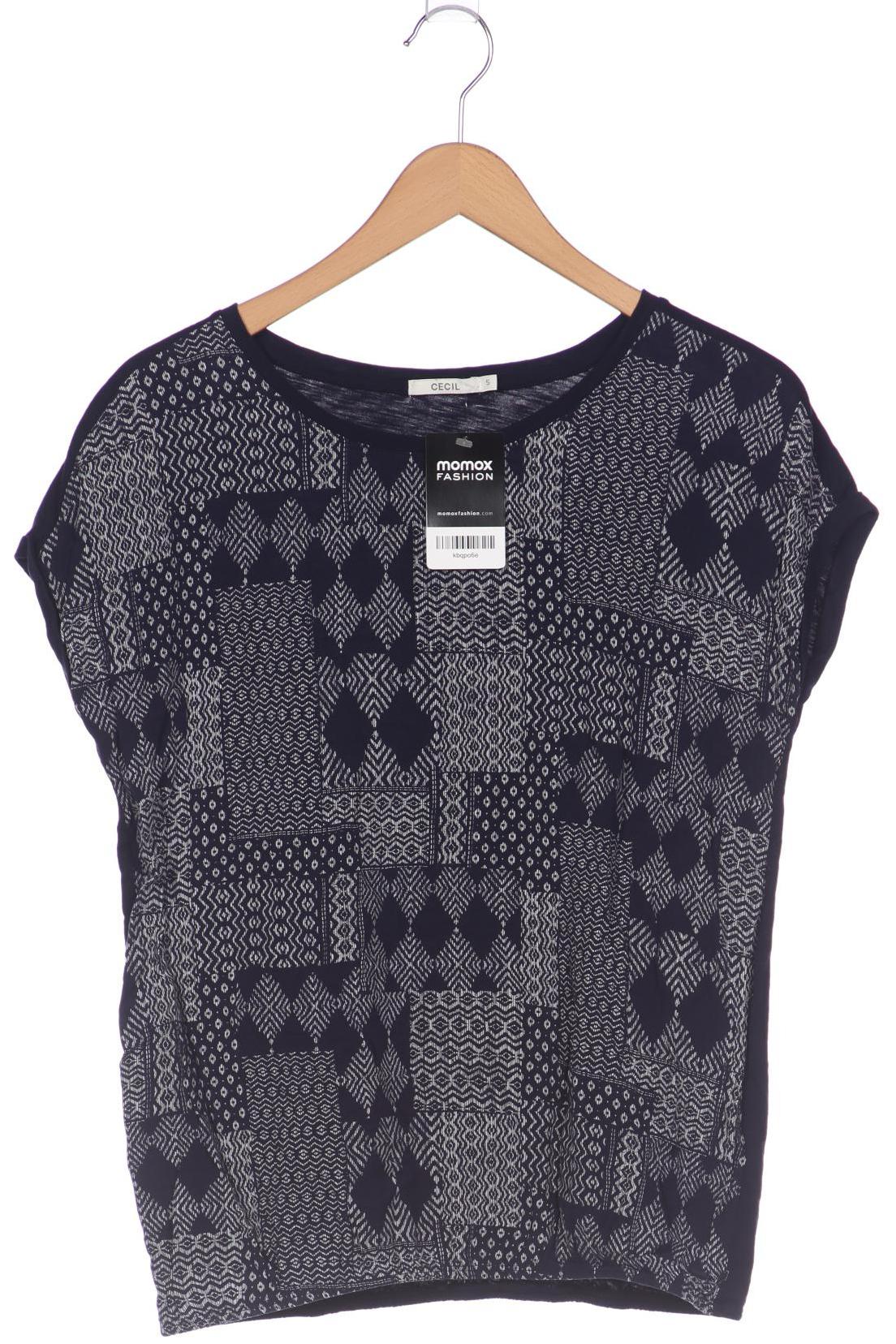 

Cecil Damen T-Shirt, marineblau, Gr. 36