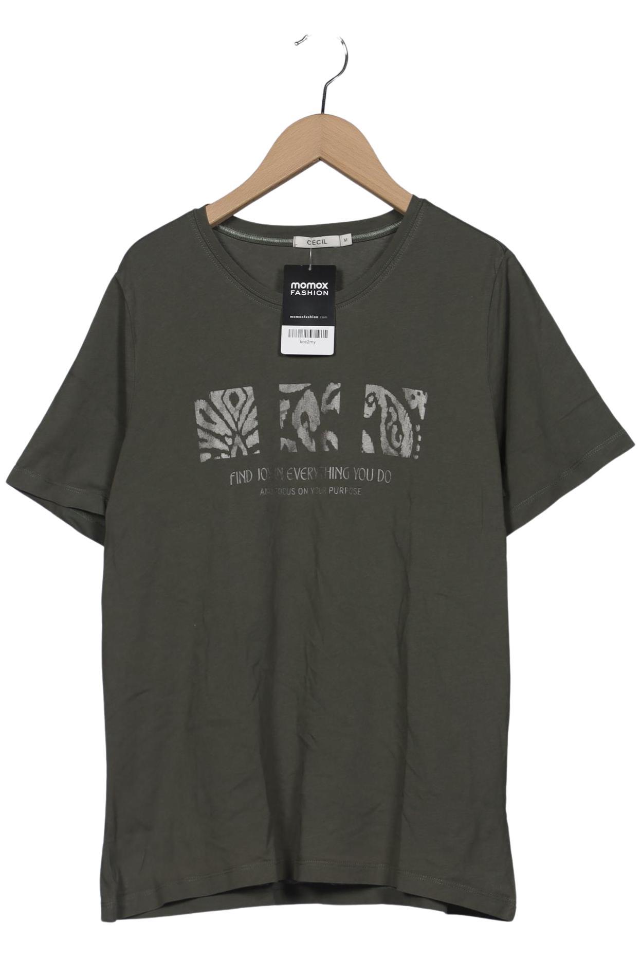 

Cecil Damen T-Shirt, grün, Gr. 38