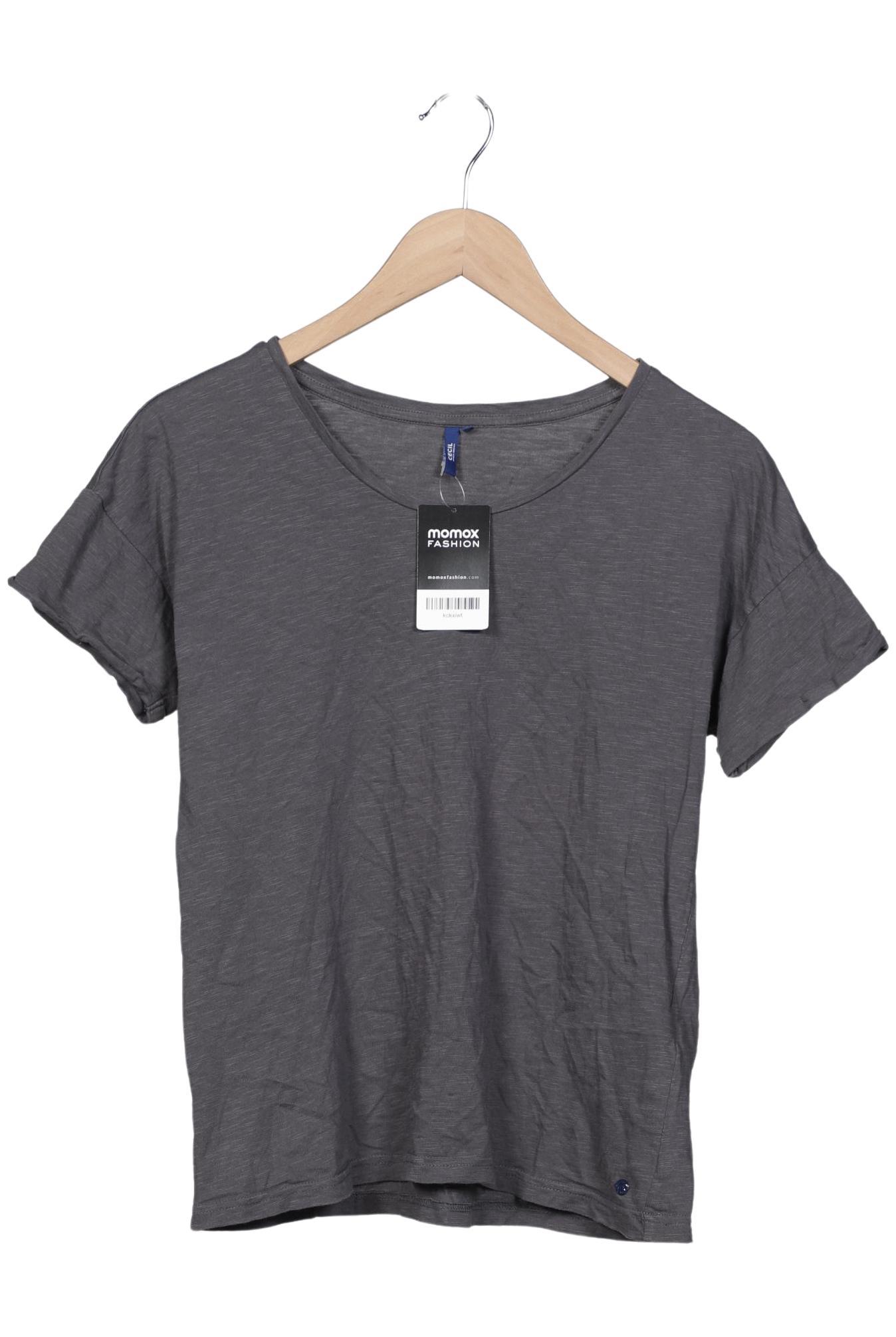 

Cecil Damen T-Shirt, grau, Gr. 36