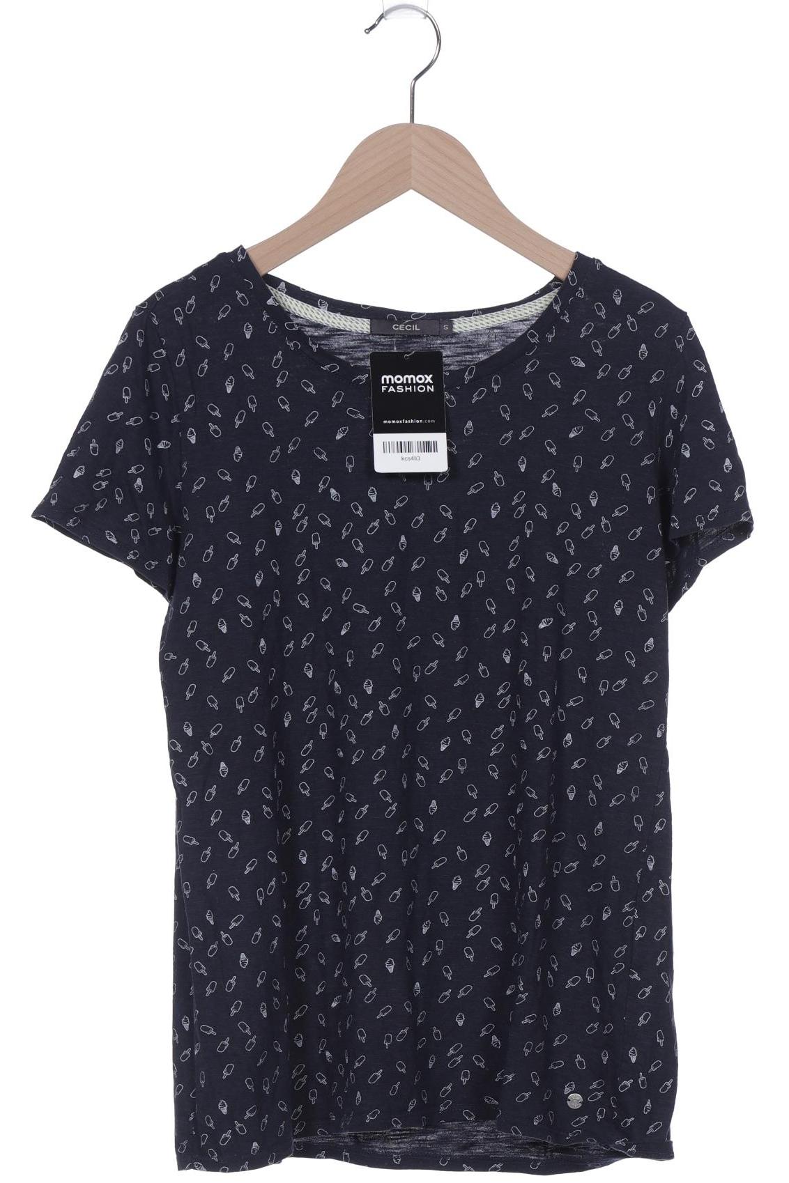 

Cecil Damen T-Shirt, marineblau, Gr. 36