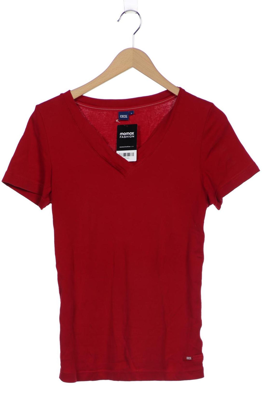 

Cecil Damen T-Shirt, rot, Gr. 42