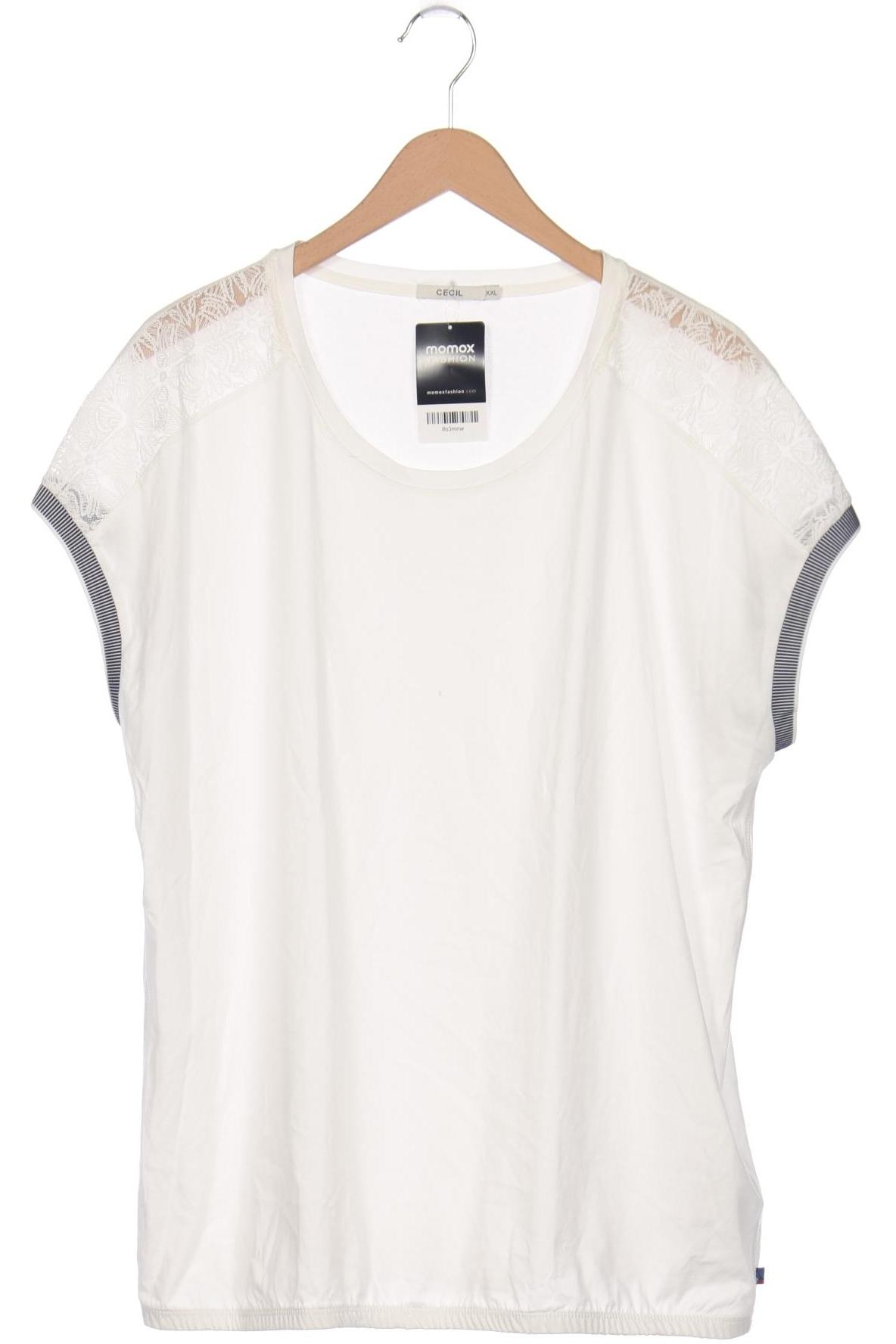 

Cecil Damen T-Shirt, weiß, Gr. 46